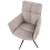 Beliani Dining Chair Swivel CORBIE Fabric Beige 5