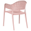 Beliani Set of 4 Chairs NARINO Pink 6