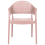 Beliani Set of 4 Chairs NARINO Pink 5