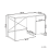 Beliani Home Office Desk LEXTON 120 cm 60 cm White 3