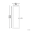 Beliani Wall Mirror GALAN 50 cm 160 cm Light Brown 3