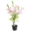 Beliani Artificial Plant LILIARIUM 85 cm Pink 1