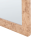 Beliani Wall Mirror GALAN 50 cm 160 cm Light Brown 5