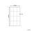 Beliani Wall Mirror CALMONT 60 cm 120 cm Glass Black 3