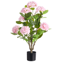 Artificial Plant HORTENSIUM 90 cm Pink