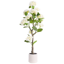Artificial Plant HORTENSIUM 120 cm White