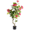 Beliani Artificial Plant HORTENSIUM 120 cm Red 1