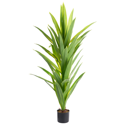 Beliani Artificial Plant DRACAENA TREE 150 cm Green