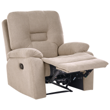 Recliner Chair BERGEN Fabric Taupe