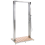 Beliani Freestanding Outdoor Shower SURAMA Silver 1