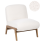 Beliani Armchair NIVA Boucle Off-White 1