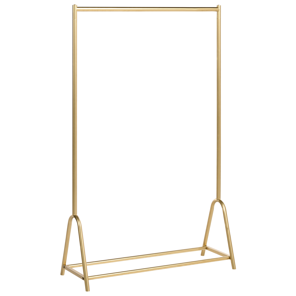 Photos - Clothes Hanger Beliani Coat Stand MERIBEL Gold 