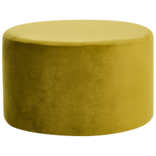 Pouffe MILLEN Velvet Olive Green