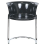 Beliani Set of 2 Dining Chairs OSHKOSH Black 5