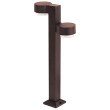 Outdoor LED Bollard Lamp TORDERA Brown