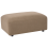 Beliani Ottoman HEDE Fabric Brown 1