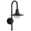 Beliani Outdoor LED Wall Light PORTELO Black 1