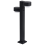 Beliani Outdoor LED Bollard Lamp TORDERA Black 4