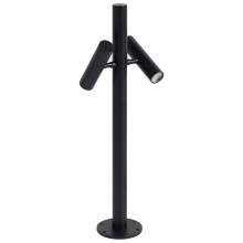 Outdoor LED Bollard Lamp FLUVIA Black