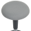 Beliani Wobble Stool ESTELL Fabric Grey 4