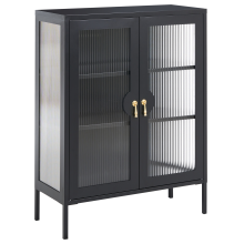 Storage Unit GLEORA Metal Black