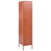 Storage Unit FROME Metal Golden Brown