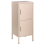 Beliani Storage Unit HURON Metal Beige 1