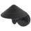 Beliani Outdoor LED Wall Light NAVEA Black 5