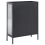 Beliani Storage Unit GLEORA Metal Black 5