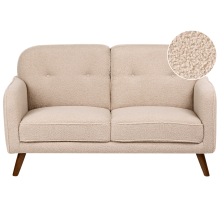 Sofa 2 Seater ETTRUM Boucle Beige