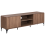 Beliani TV Stand COWELL Dark Brown 1