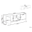 Beliani TV Stand COWELL Dark Brown 3