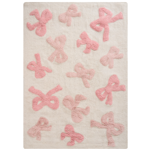 Kids Rug FITA Pink 90 x 130 cm Cotton