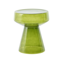 Side Table LAGUNA Glass Green