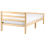 Beliani Bed Pine Wood ECHALLON 90 x 200 cm (EU Single) Light Brown 5