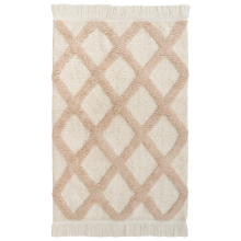 Kids Rug PUNSARI Light Beige 60 x 90 cm Cotton
