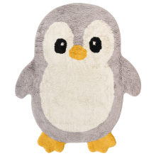 Kids Rug WADDLES Grey 100 x 120 cm Cotton