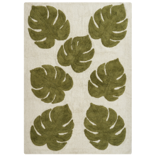 Kids Rug BOTANIST Beige 140 x 200 cm Cotton