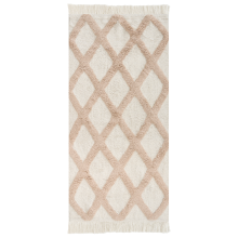 Kids Rug PUNSARI Beige 55 x 120 cm Cotton