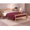 Beliani Bed Pine Wood ECHALLON 120 x 200 cm (EU Small Double) Light Brown 2