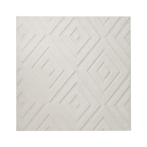 Beliani Rug BORAH Off-White 160 x 160 cm