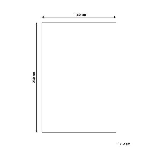 Beliani Rug KAWI Off-White 160 x 230 cm 2