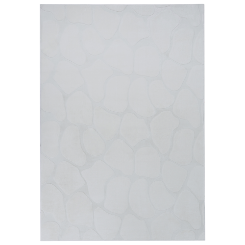 Beliani Rug KAWI Light Grey 160 x 230 cm