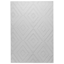 Rug BORAH Light Grey 160 x 230 cm