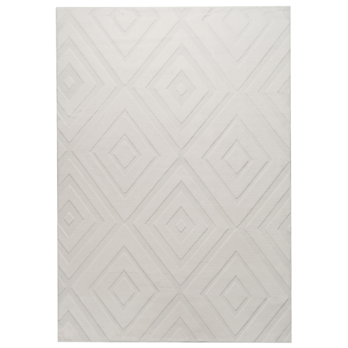Beliani Rug BORAH Off-White 160 x 230 cm