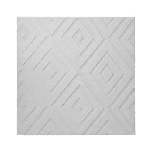 Beliani Rug BORAH Light Grey 160 x 160 cm