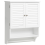 Beliani Bathroom Wall Mounted Cabinet SENGUER 60 cm White 1