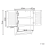 Beliani Bathroom Wall Mounted Cabinet SENGUER 60 cm White 3