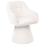 Beliani Dining Chair LIVONIA Chenille Off-White 1