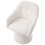 Beliani Dining Chair LIVONIA Chenille Off-White 6